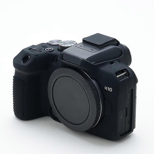 r1M Soft Silicone Case for Canon EOS R10 Camera, Anti-scratch P0s Dustproof Protective Cover -