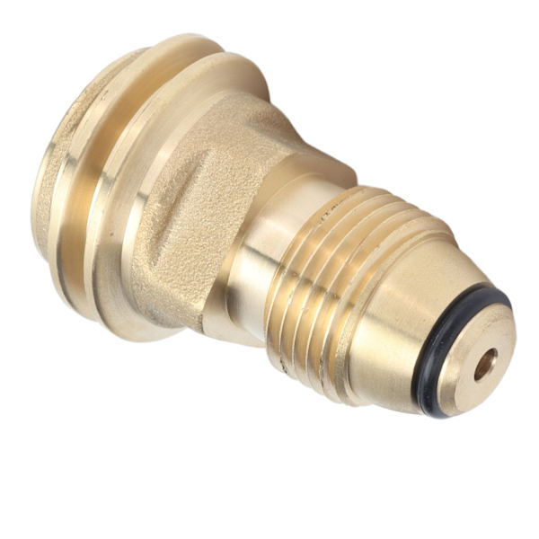 Propantank Messingbeslag Adapter Konverterer LP TANK POL Serviceventil til QCC1 Type 1 Slange