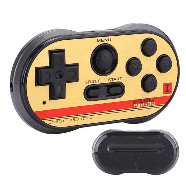 260 i 1 Klassisk Spillekonsol Mini Håndholdt Gamepad Gaming Controller Sort til TV Sort