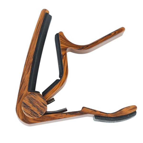 Guitar Capo Solid Wood Tune Clip Clamp med 5 val för akustisk och elektrisk gitarr