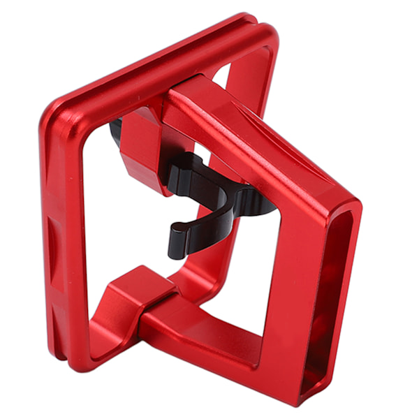 Folding Bike Front Carrier Adapter Aluminium Alloy Hollow Carved Mount Base for PODAY RED