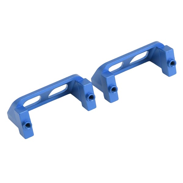 1 par RC Servo Protector Aluminiumlegering Servo Guard Passar för Traxxas E Revo VXL 1/16 Blå