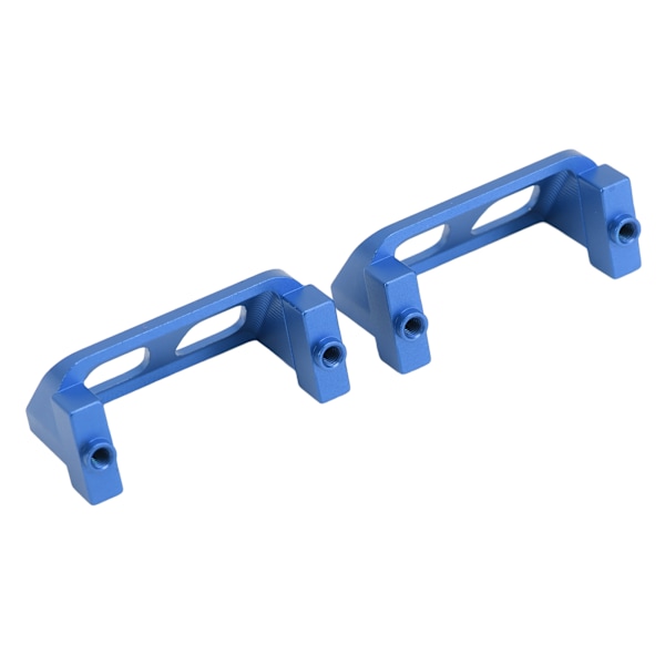 1 Par RC Servo Skydd Aluminiumlegering Servo Guard Passar för Traxxas E Revo VXL 1/16 Blå