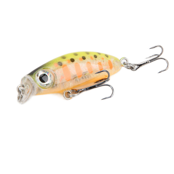 Mini fiske lockbete Mini Crankbait fiske hårt bete för bas öring Gädda havskatt3#