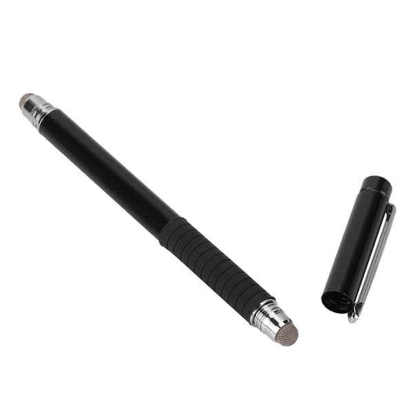 Dobbelt Touch Klud Hoved Touch Skærm Skala Stylus Kondensator Pen Sort