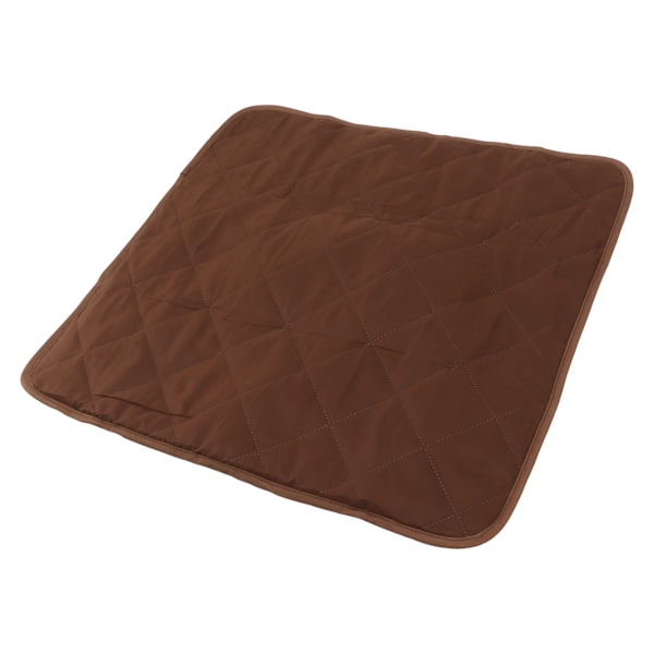Stolpute Brun Stolputer Pads Anti Slip Vanntett Premium Bomullsmaterial Stolputer for Hjem Reise Bil Kontor