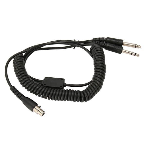 Mini XLR 5-nastainen liitin GA-kaksoisliittimiin - Kuulokeliitäntäkaapeli David Clark Avcomm ASA:lle kaksois-GA PJ055 PJ068 -liittimelle