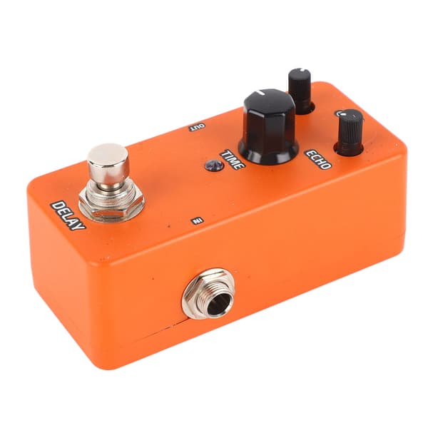 Elektrisk gitarr effektpedal enkel block mini modulationsförstärkare simuleringspedal orange delay