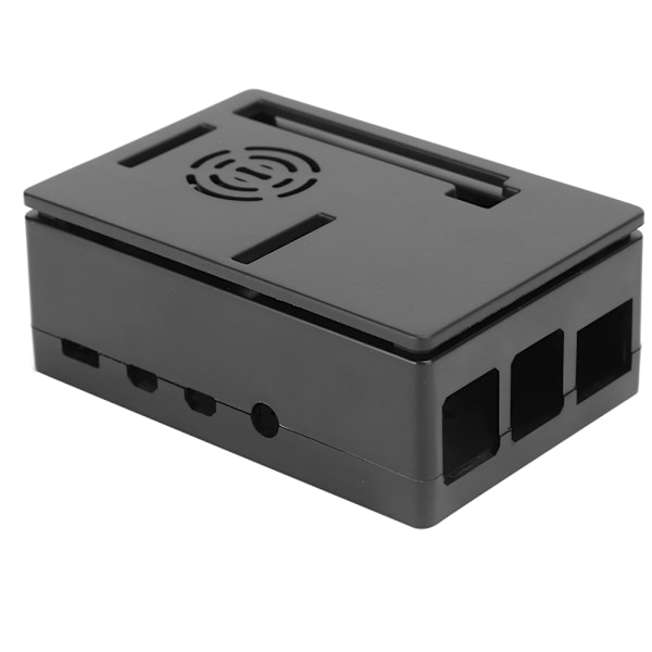 Køleprofil Kabinet Mikrocomputer Køleskal Passer til Raspberry PI 4 Model B 1G 2G 4G Sort Kabinet