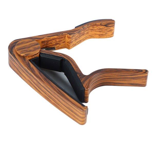 Guitar Capo Solid Wood Tune Clip Clamp med 5 val för akustisk och elektrisk gitarr