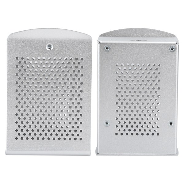 Aluminiumlegeringskasse for Raspberry Pi 3 b 2B Hovedkort Kjøling Beskyttelsesboks Sølv