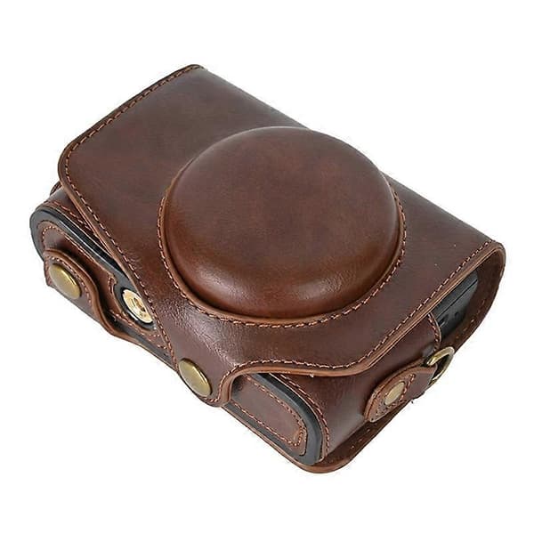 J4b Camera Case for Canon SX740 HS SX730 SX720 Camera Protective e9t Case PU Leather Digital Camera