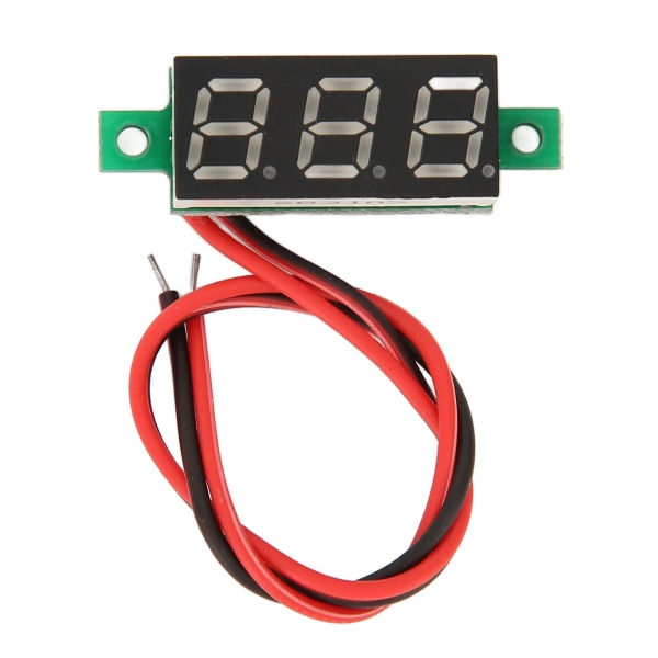 Voltmeter 0,28 tum digital display volt spänningsmätare 2 trådar DC4-30V för mätning