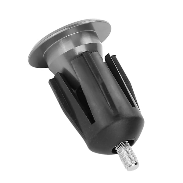 1 par aluminiumlegering sykkel sykkelstyre håndtak endestykker lokk deler (titanfarge)