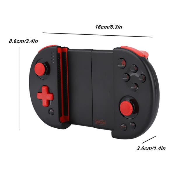 Mobil Spilcontroller Bluetooth Udtrækkelig Gamepad Til PG-9087S
