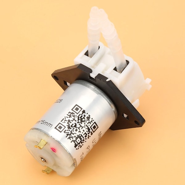 Doseringspump DIY Peristaltisk slangpump för akvarium Lab Kemisk analys (vit 24v 3*5)