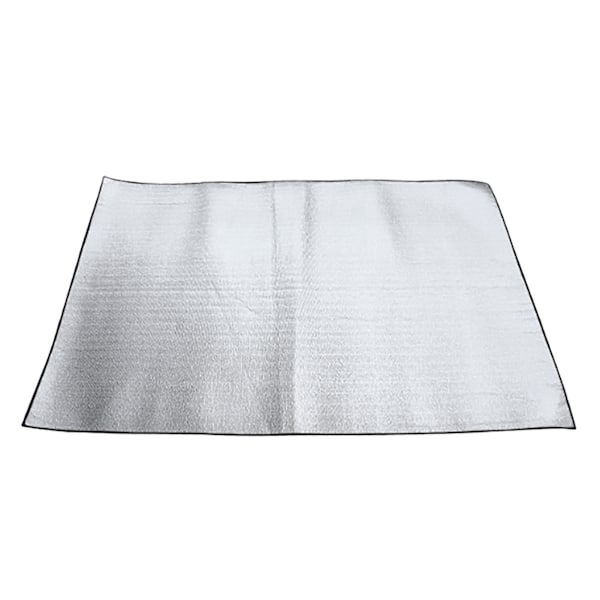 Piknik-matto Vedenpitävä Kannettava Kaksipuolinen Alumiinifolio Helmi Puuvilla Kevyt Ulkoilutakki Leirintään 200x150CM