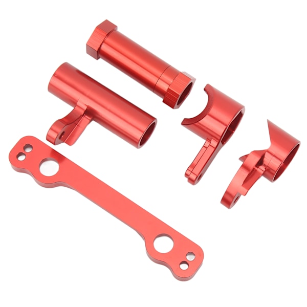 RC Styrgruppssats i Aluminiumlegering Hög Styrka RC Styrgrupp för ARRMA 1/7 1/8 RC Bilar Röd