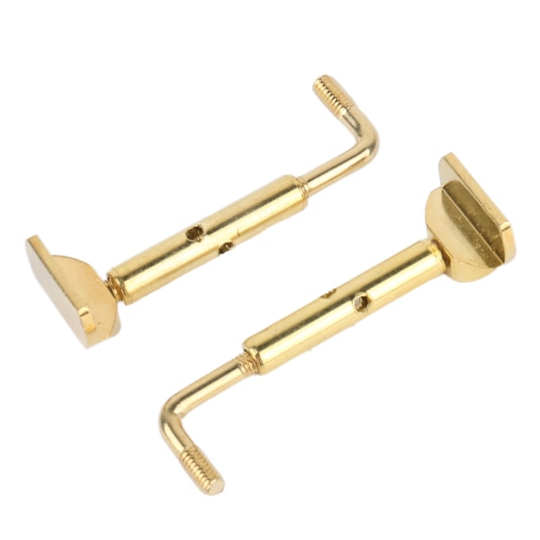 2 stk Fiolin Fine Tuner Tone Kvalitetsforbedring Nøyaktig Fiolin String Finjuster for Erstatning Tuning