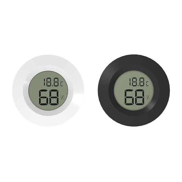 Mini Digital Temperatur- og Fugtighedsmåler med LCD-Display