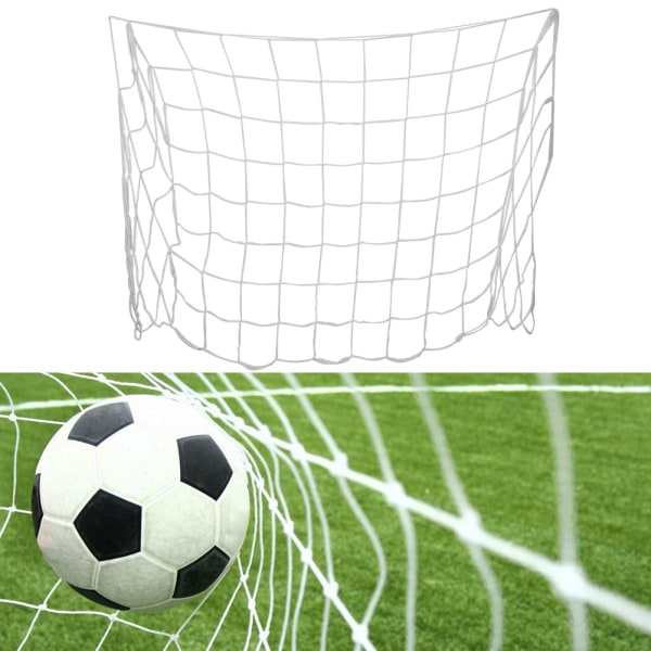 Fotbollsmålnät - 1,2 m x 0,8 m - Premium polypropenfiber - Perfekt för sportmatcher och träning