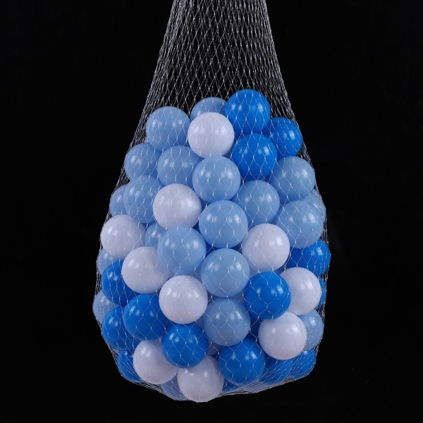 Flerfärgade LDPE-gropbollar för barn - 100 st, 5,5 cm