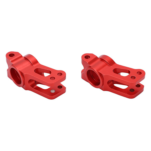 2 stk. aluminiumlegering bagaksel sæde til LOSI Lasernut U4 Tenacity 1/10 RC bil bagerste navholder Rød