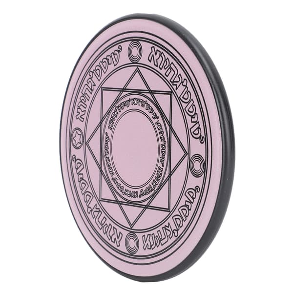 Magic Array Trådløs Oplader 20W Hurtig Trådløs Opladningspude med Åndedrætslys Effekt Sakura Pink Desktop Stil