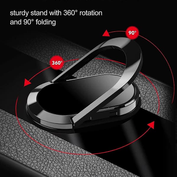 Case Compatible With Samsung Galaxy Z Fold 4, PU Leather Protective Case With Built-in Metal Stand