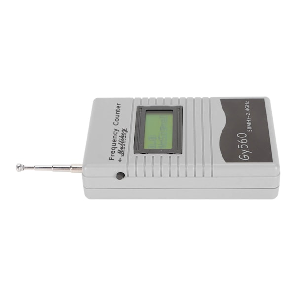 Mini Gooit GY560 Radiofrekvenstæller 50Mhz‑2.4Ghz Bærbar Frekvenstæller Radiofrekvens Måleværktøj