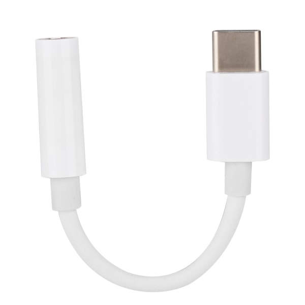 TYPE C til 3.5 Audio Adapter Kabel TypE C Mobiltelefon Headset Adapter