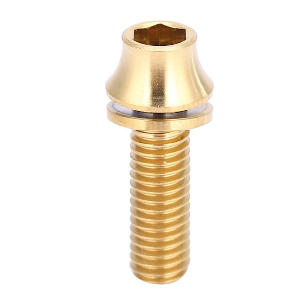 Polkupyörän titaaniseoksesta valmistettu juomapulloteline Ruuvipultti M5x12/16mm aluslevyllä (kulta M5x16)