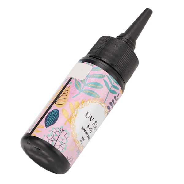 UV-harts Säker Giftfri Snabbhärdande Hög Transparens Mindre Krympning Läcksäker UV-epoxiharts för DIY Smyckestillverkning 25g