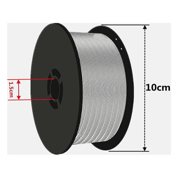 Kaasuton hitsauslanka 0,8 mm (1 kg) - 1 kpl kela