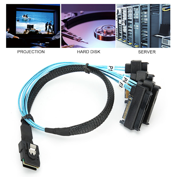 G0508 Mini SAS -kaapeli 29P SFF-8087 - SFF-8482 datalinja tietokonetarvikkeet palvelin