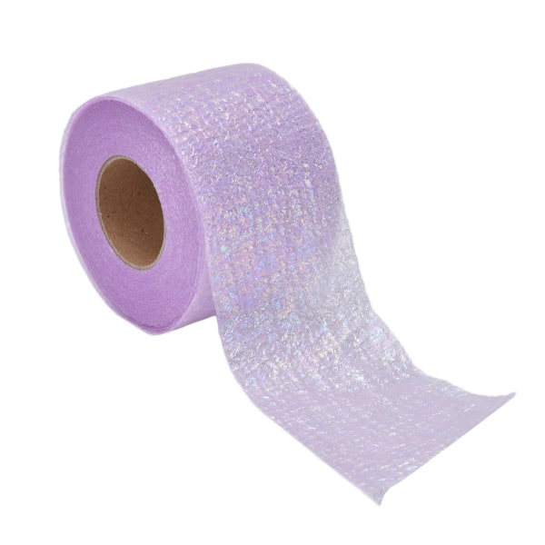 Symphony Ribbon Gradient Christmas Ribbon Roll DIY Kotitekoinen lasten rusetti hiuskoriste Tylli RollVaaleanvioletti