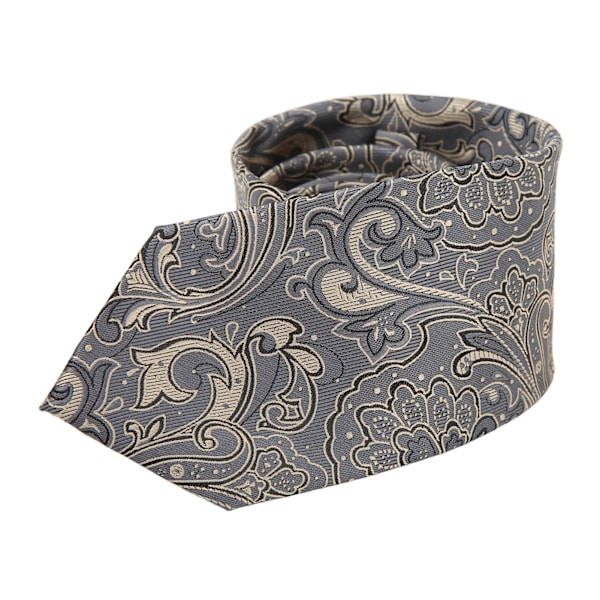 6 kpl Paisley Solmiot Setti Rento Business Tyyli Polyesterilanka Paisley Kuvio Miesten Solmiot Nenäliinasetti Häihin