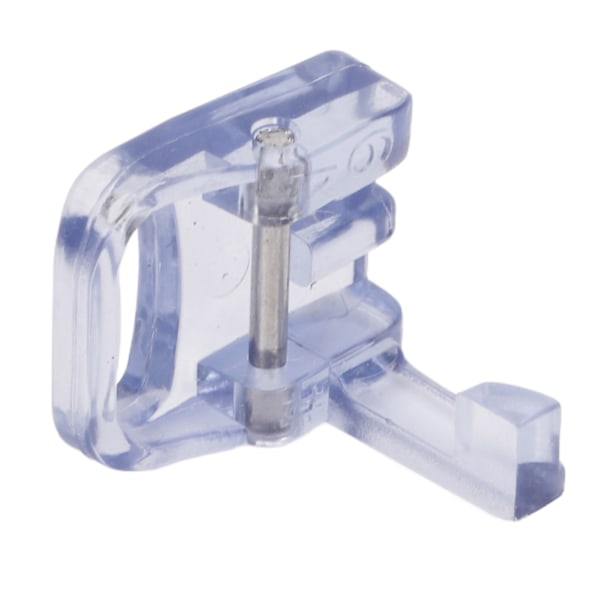 Snap On Broderi Pressarfot Transparent Utseende Rostfri Induktionsfri Fri Rörelse Pressarfot för Pfaff