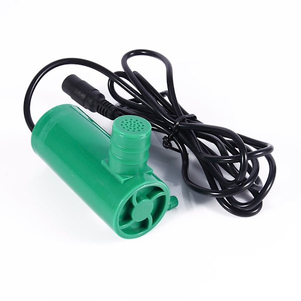 12V DC amfibinen upotettava vesipumppu Hmax 9 M 500 L/h virtaus lampi maa kastelu vihreä