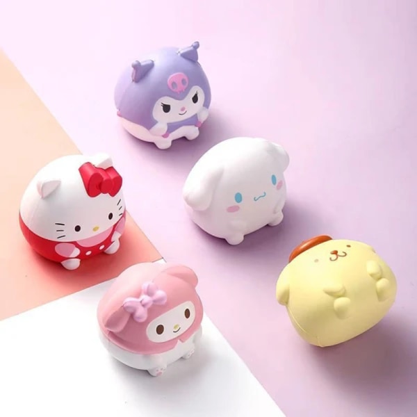 Stressreducerande Sanrio Black Beauty Cinnamon Roll mjuk leksak A1 A1