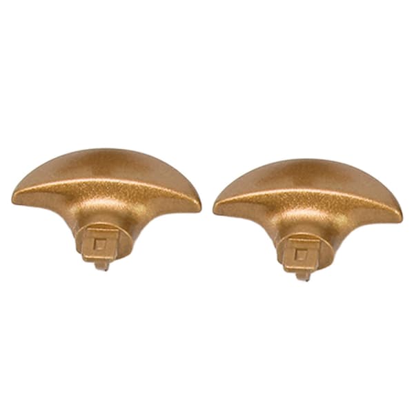 4 stk. Game Controller Bagside Paddles Professionel Udskiftning Metal Bagside Knapper til PS5 Edge Controller Guld