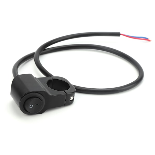 7/8 tommers styrespakbryter for frontlys og tåkelys, på/av-knapp, vanntett for 12V motorsykkel, ATV, elektriske sykler