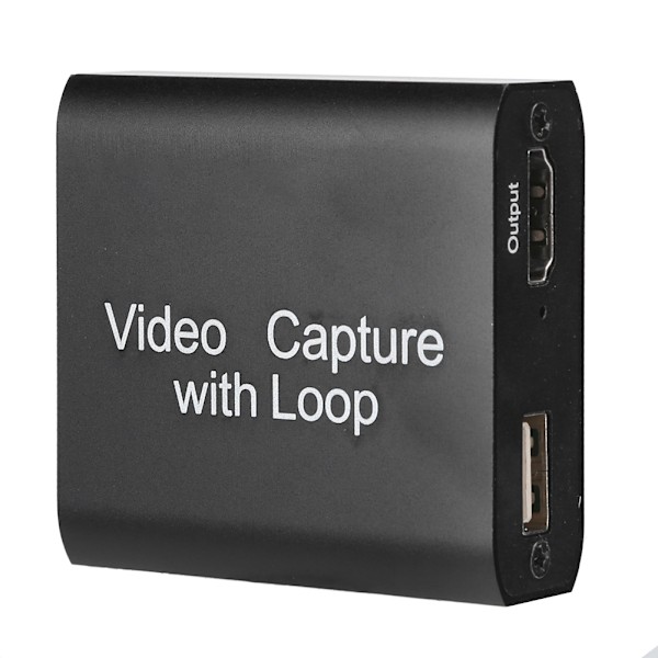 High Definition Live USB Ekstern til Switch Spil USB til HDMI med Loop Out Capture Card