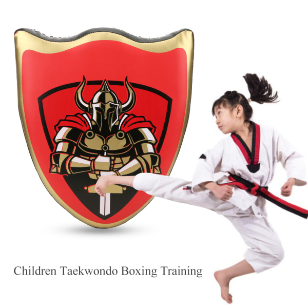 Børn Taekwondo Boksning Træning Kamp Ridder Skjold Sværd Foregive Leg Kostume Tilbehør Rød kombination