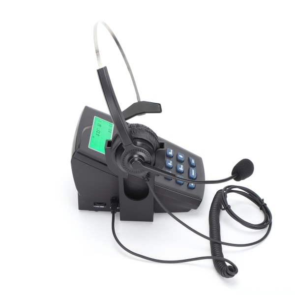 HT820 Call Center Kablet Telefon Headset med Omnidirectional Mikrofon Headset til Kontor/Hjem