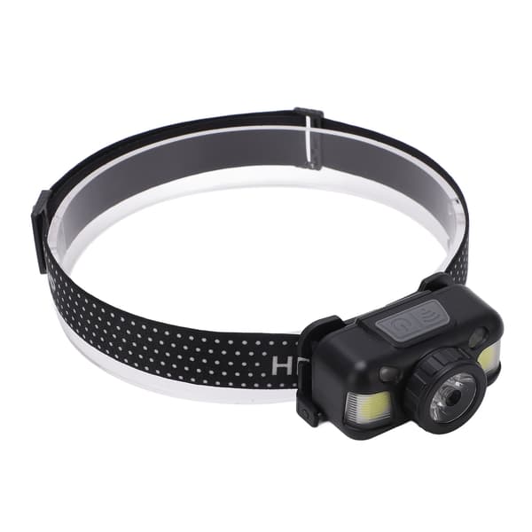 Oppladbar hodelykt Super Bright Fixed Focus Sensor Mini hodelykt for camping, sykling, løping og fiske