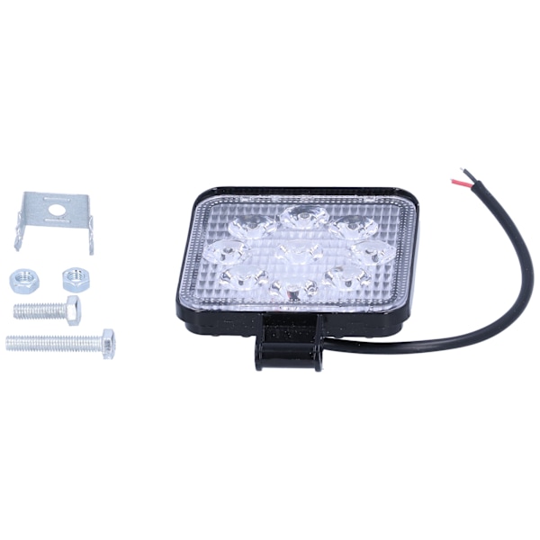 Bil Arbejdslampe 9LEDs Spotlight 27W Kvadratisk IP67 Aluminium Legering PC til Bil Motorcykel OffRoad Universal