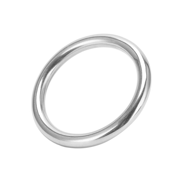 10 mm / 0,4 tommer O-ringer Hengeøyer i rustfritt stål for marine hengekøye Yoga 10x80 mm / 0,4x3,1 tommer