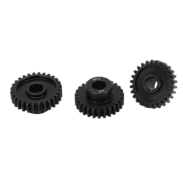 26T 27T 28T RC Motorväxlar 25DP 1.0M 8mm RC Pinjongväxeluppsättning för 1/5 1/6 1/7 Traxxas Uppgradering