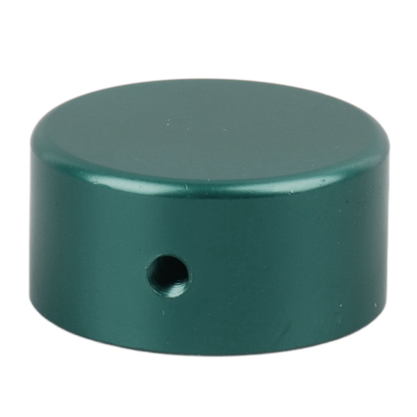 Gitarr Effekt Pedal Topper Aluminium Modern Gitarr Fotkontakt Topper Ersättning med Skiftnyckel Grön